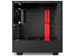 NZXT H Series H500i RGB Windowed Mid-Tower Case with CAM-Smart Features - Matte Black/Red [CA-H500W-BR] Εικόνα 2