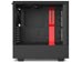 NZXT H Series H510i Windowed Mid-Tower Case with 2nd Gen CAM-Smart Features - Black / Red [CA-H510i-BR] Εικόνα 2