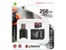 Kingston Canvas React Plus 256GB micro SDXC Class 10 UHS-II U3 + SD Adapter [MLPMR2/256GB] Εικόνα 3