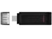Kingston DataTraveler 70 USB-C Flash Drive - 128GB [DT70/128GB] Εικόνα 2