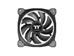 Thermaltake Fan Riing Plus 12 RGB Radiator Fan Premium Edition 5-Fan Pack + Controller [CL-F054-PL12SW-A] Εικόνα 2