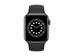Apple Watch Series 6 2020 GPS, 40mm Space Gray Aluminium Case with Black Sport Band - Regular [MG133] Εικόνα 2