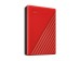 Western Digital My Passport Portable Storage Usb 3.2 - Red - 4TB [WDBPKJ0040BRD-WESN] Εικόνα 2