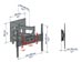 Meliconi Plus 400 SDRP TV Wall Mount - up to 82¨ Εικόνα 4