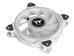 Thermaltake Fan Riing Quad 12 RGB Radiator Fan TT Premium Edition 3-Fan Pack with Controller - White [CL-F100-PL12SW-A] Εικόνα 2