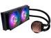 Cooler Master MasterLiquid PL240 Flux Liquid CPU Cooler with ARGB Controller - Black [MLY-D24M-A23PZ-R1] Εικόνα 4