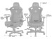 Anda Seat Gaming Chair Kaiser III - Large - Pink [AD12YDC-L-01-P-PVC] Εικόνα 5