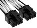 Corsair Premium Individually Sleeved PCIe 5.0 12+4 pin Cable Type 4 600W - Black / White [CP-8920333] Εικόνα 2