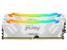 Kingston 32GB Fury Renegade RGB DDR5 6400MHz CL32 (Kit of 2) - White [KF564C32RWAK2-32] Εικόνα 2
