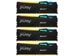 Kingston 64GB Fury Beast RGB 5600MHz DDR5 CL40 (Kit of 4) - Black [KF556C40BBAK4-64] Εικόνα 2