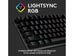 Logitech G G512 Carbon LightSync RGB Gaming Keyboard - GX Blue Clicky Switches - Black - US Layout [920-008946] Εικόνα 2