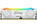 Kingston 16GB Fury Renegade RGB DDR5 7600Mhz CL38 - White [KF576C38RWA-16] Εικόνα 2