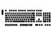 HyperX Pudding 2 PBT Gaming Keycaps - 112 Mechanical Keycap Set - US English - Black [7G8K1AA] Εικόνα 3