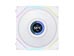 Lian Li UNI FAN TL LCD 120 RGB 120mm PWM Reverse - Triple Pack with Controller - White [12RTLLCD3W] Εικόνα 3