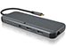 RaidSonic Icy Box 12-in-1 USB-C 3.2 Gen 2 to 3x USB-A/ 2x USB-C/ 2x HDMI/ 1x DisplayPort/ 2x SD Card Reader/ 1x Combo Jack/ 1x RJ-45 Gigabit LAN Docking Station [IB-DK4060-CPD] Εικόνα 3