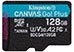 Kingston Canvas Go Plus Gen 4 128GB micro SDXC Class 10 UHS-1 U3 V30 A2 + SD Adapter [SDCG4/128GB] Εικόνα 2