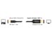 Delock USB Type-C - DisplayPort 1.2 Cable 1m - Black [85255] Εικόνα 2