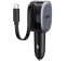 UGREEN EC601 55653 75W Car Charger - 1x USB-A/ 1x USB-C/ 1x Retractable USB-C cable - Gray [55653] Εικόνα 2