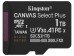 Kingston Canvas Select Plus Gen 3 1TB micro SDXC Class 10 UHS-1 U3 V30 A1 + SD Adapter [SDCS3/1TB] Εικόνα 2