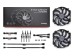 Noctua NF-A14x25r G2 PWM Sx2-PP chromax.black 140mm Fan [NF-A14x25r G2 PWM Sx2-PP chromax.black] Εικόνα 3