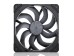 Noctua NF-A14x25 G2 PWM Sx2-PP chromax.black 140mm Fan [NF-A14x25 G2 PWM Sx2-PP chromax.black] Εικόνα 2