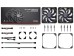 Noctua NF-A14x25 G2 PWM Sx2-PP chromax.black 140mm Fan [NF-A14x25 G2 PWM Sx2-PP chromax.black] Εικόνα 3