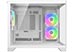 Cougar FV150 Mini RGB Windowed Mini-Tower Case Tempered Glass - White [382QA60.0002] Εικόνα 4