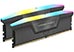 Corsair Vengeance RGB DDR5 16GB 5200MHz CL40 (Kit of 2) - Grey [CMH16GX5M2B5200Z40] Εικόνα 2