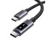 UGREEN L509 Καλώδιο USB 2.0 Type-C (Male) - Type-C (Male) - 5A Power Delivery - 100W - Smart Digital Display - 2.0m - Black [35512] Εικόνα 2