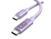UGREEN L509 Καλώδιο USB 2.0 Type-C (Male) - Type-C (Male) - 5A Power Delivery - 100W - Smart Digital Display - 2.0m - Purple [65216] Εικόνα 2