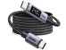 UGREEN L530 Καλώδιο USB 2.0 Type-C (Male) - Type-C (Male) - 5A Power Delivery - 240W - Smart Digital Power Display - 1.0m - Black [65866] Εικόνα 2