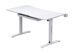 Anda Seat Desk Xtreme 1.4m, Adjustable Height - White [AD-D-DD1-1400-07-W] Εικόνα 2