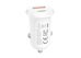 XO CC69 30W Car Charger - 1x USB-A & 1x USB-C - White [CC69 WHITE] Εικόνα 2