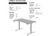 Anda Seat Desk Xtreme-E 1.4m, Adjustable Height, Without Cable Management Box - White [AD-D-DD1-1400-06-W] Εικόνα 6