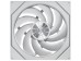 Lian Li UNI FAN TL Wireless 140mm PWM - Single Pack - White [14TL1W1W] Εικόνα 3
