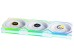 Lian Li UNI FAN SL LCD Reverse Wireless 120mm PWM - Triple Pack with Controller - White [12RSLLCD1W3W] Εικόνα 2