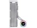 Lian Li Hydroshift II LCD-C 360 CPU Liquid Cooler - No Fans - White [GHS2LCD36W] Εικόνα 2