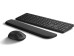 HP 580C Wireless / Bluetooth Mouse and Keyboard Combo with Palm Rest - Black [BD5F2AA] Εικόνα 2