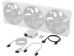 Corsair LX360-R Unified Frame RGB Fans PWM 360mm with iCUE LINK System Hub - White [CO-9051068-WW] Εικόνα 6