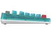 8BitDo Retro 87 N64 30th Collection Wireless RGB Hot Swappable Mechanical Keyboard with Dual Super Buttons - 8BitDo Cloud Gray Switches - Clear Blue [RET00939] Εικόνα 3